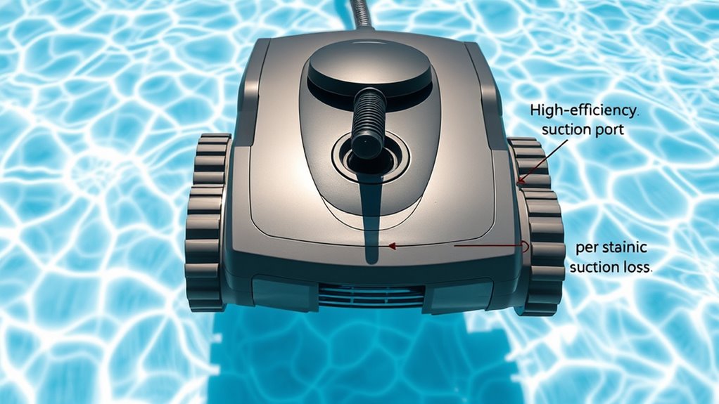 maintain proper pool suction