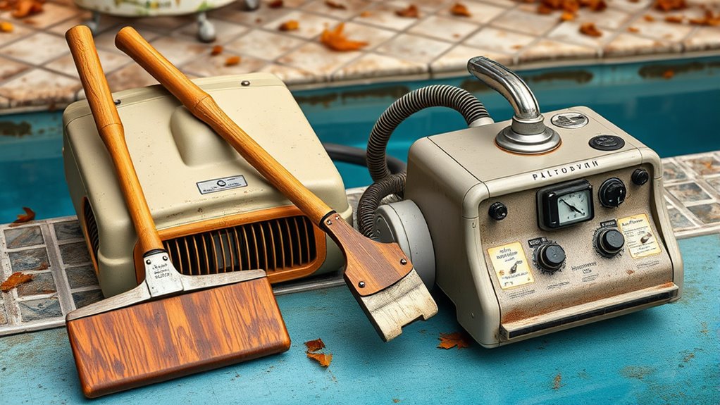 manual mechanical labor intensive cleaning