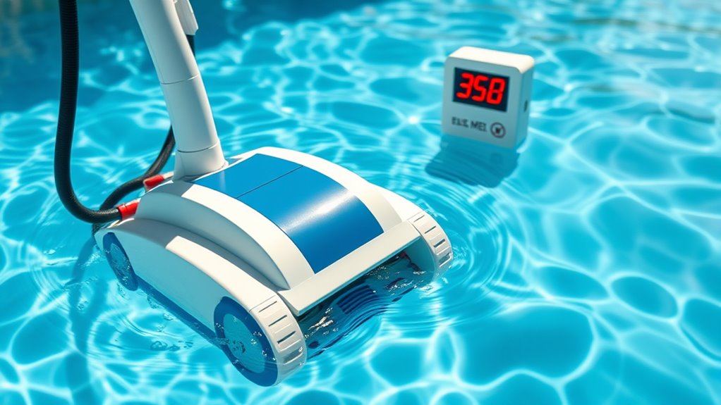 optimize energy efficient pool cleaning