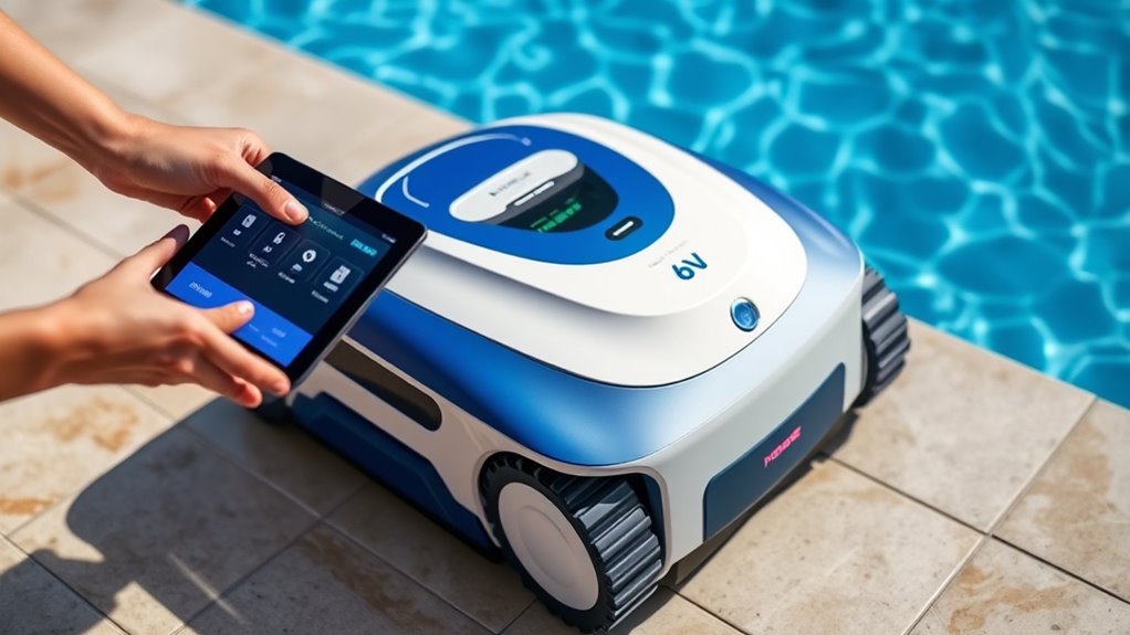 optimize pool cleaning settings