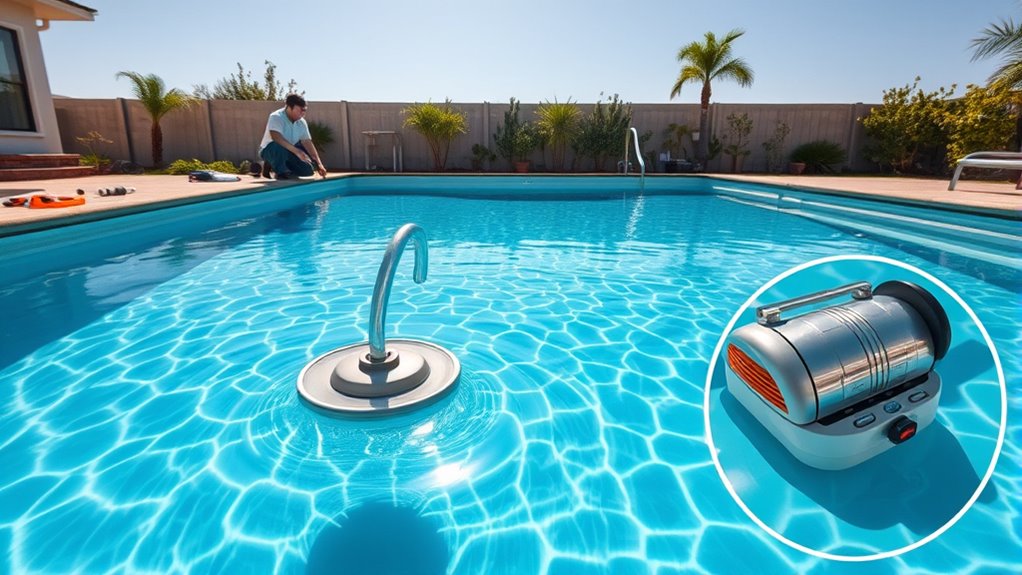 pool cleaner initial costs