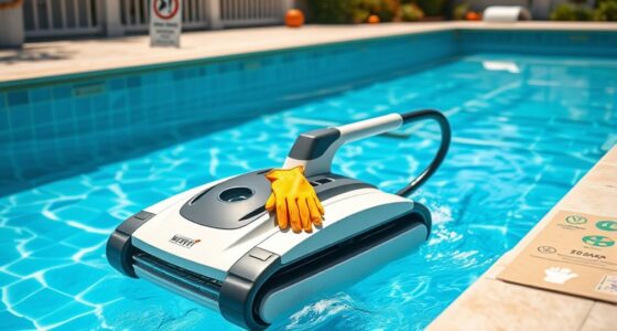 pool cleaner safety precautions