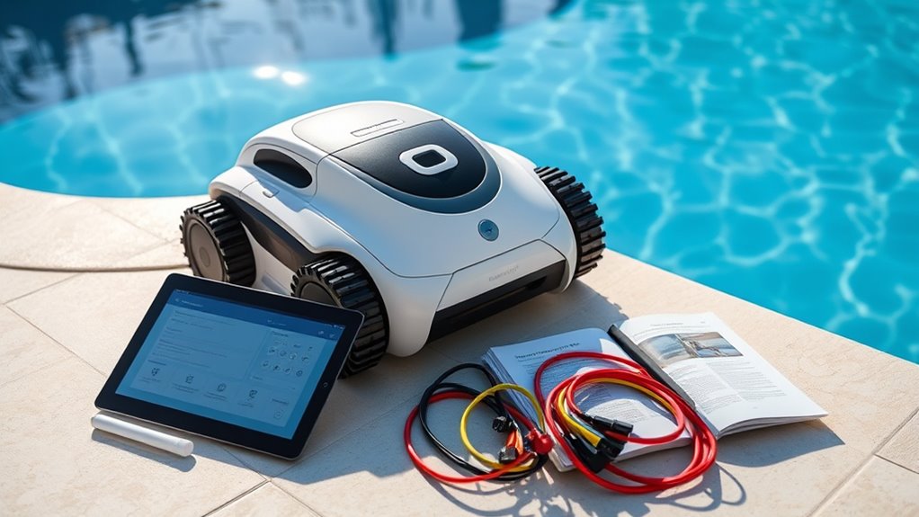 pool prep ensures efficient cleaning