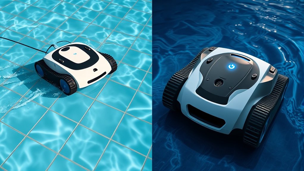 pool shape impacts cleaning efficiency