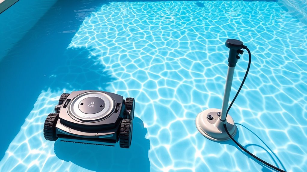 pool type and cleaner selection