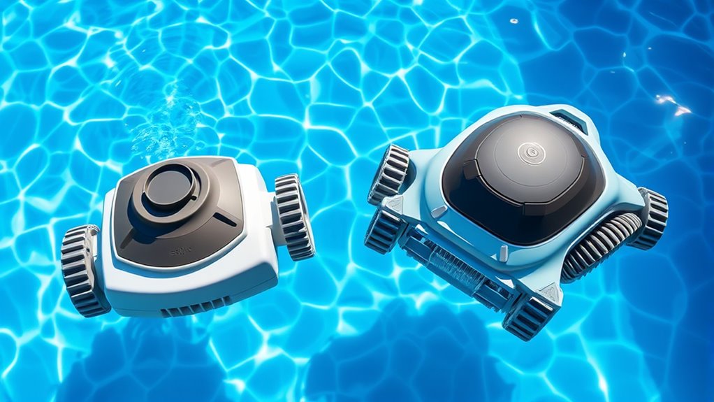 premium pool cleaner features