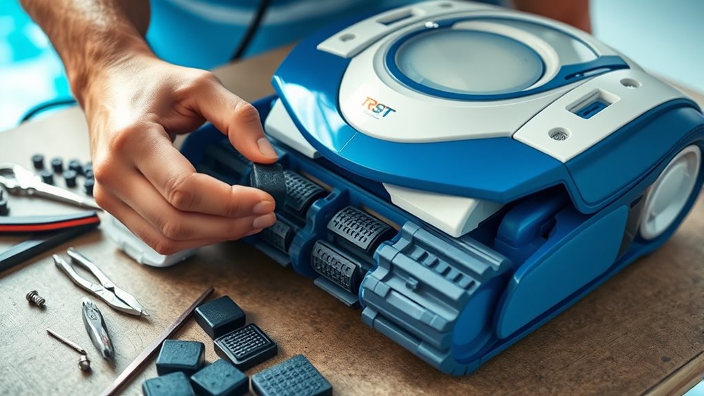 prepare tools and parts