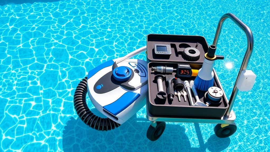regular pool cleaner maintenance