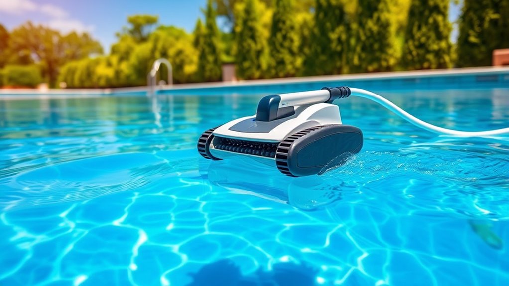 regular pool maintenance routine