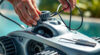 replacing robotic pool cleaner parts
