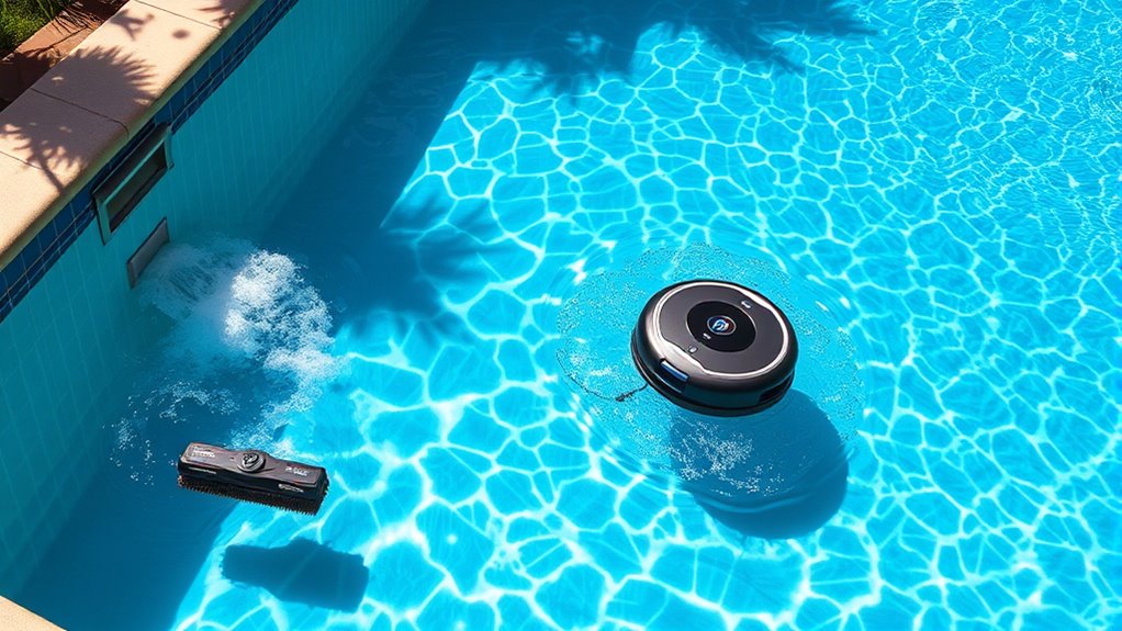 robotic cleaners enhance algae control