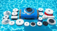 top replacement robotic pool brushes