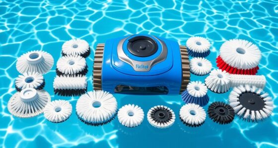 top replacement robotic pool brushes