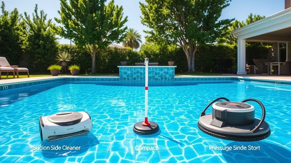 types of pool cleaners