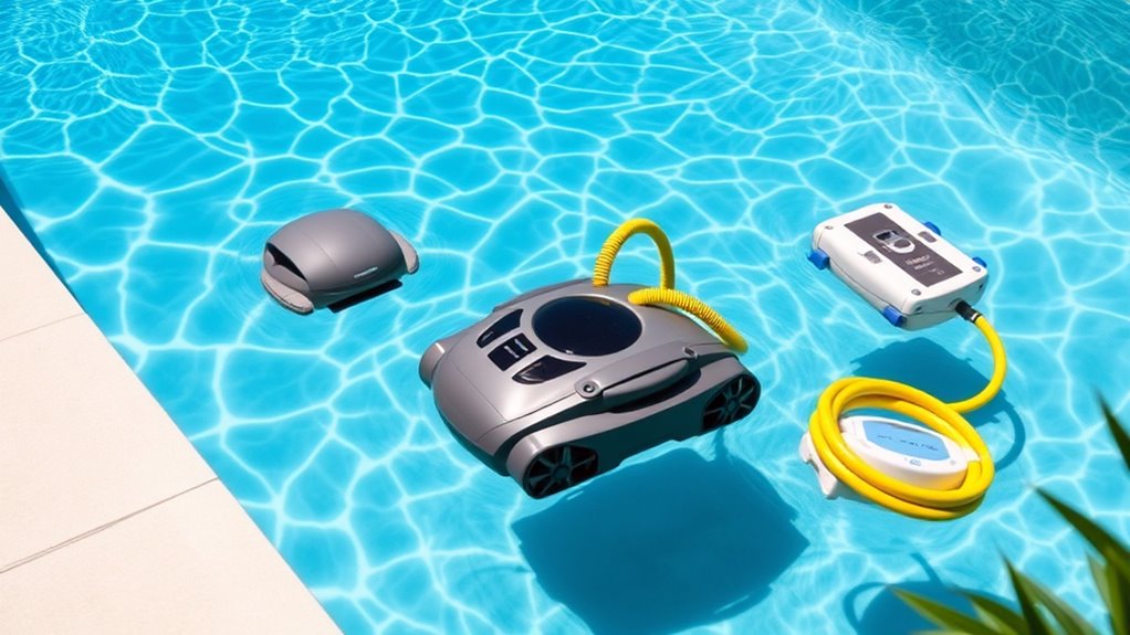 types of pool cleaners