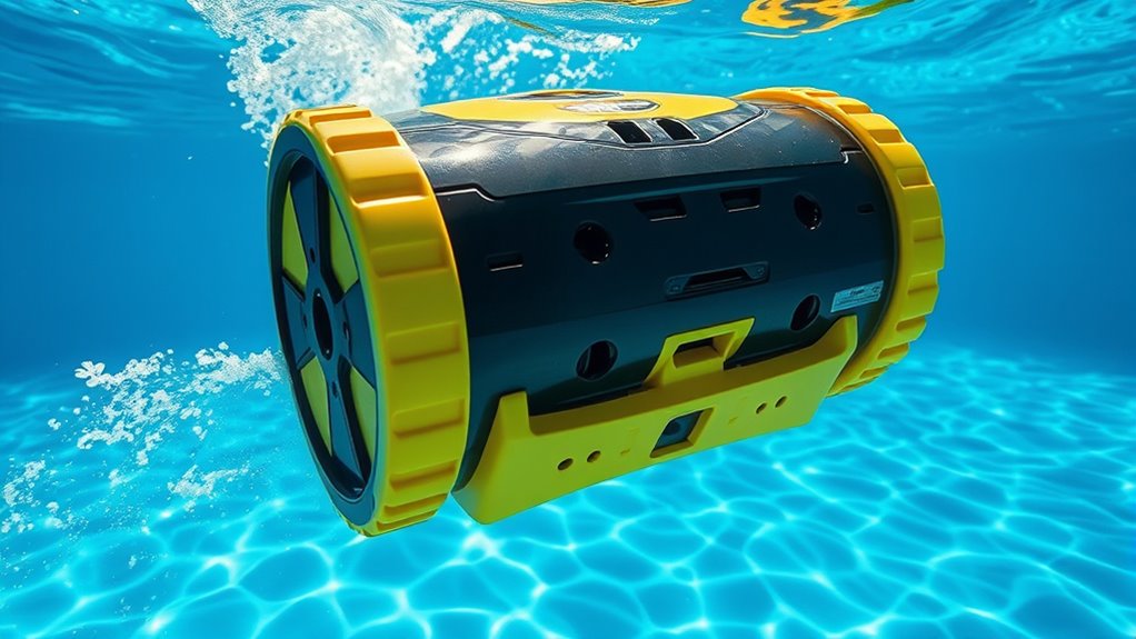 use pressurized water jets