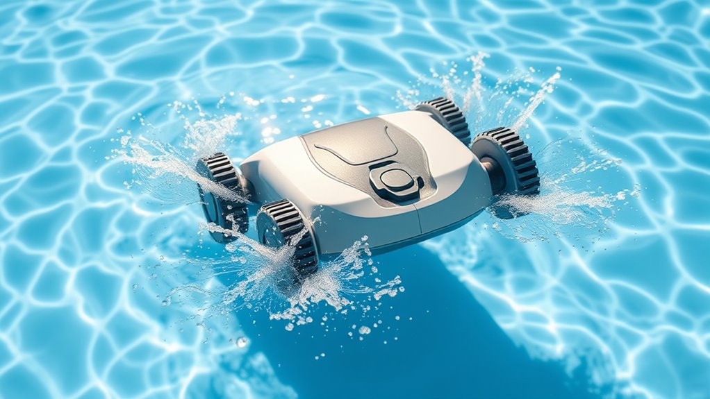water pressure controls cleaning efficiency