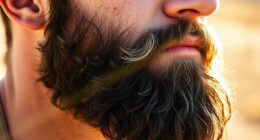 facial hair sun protection