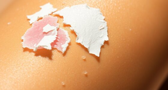 manage peeling sunburn skin