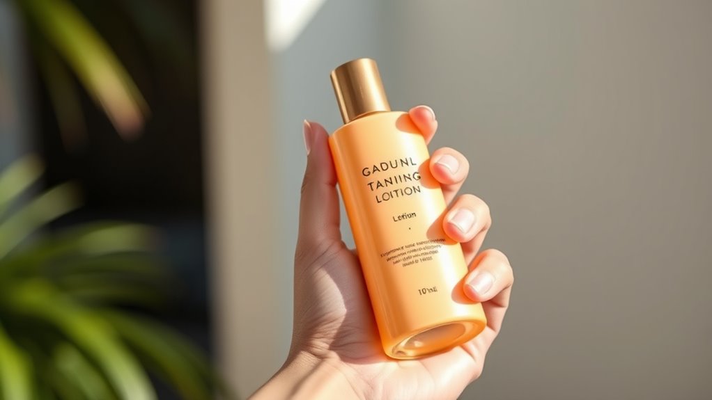 natural gradual tanning process