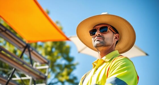 outdoor worker sun safety