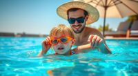 pool safety and sun protection