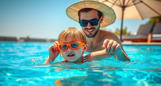 pool safety and sun protection