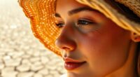 protect skin during heat