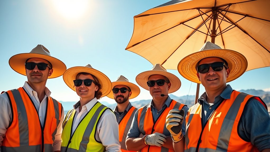 protective gear and hydration