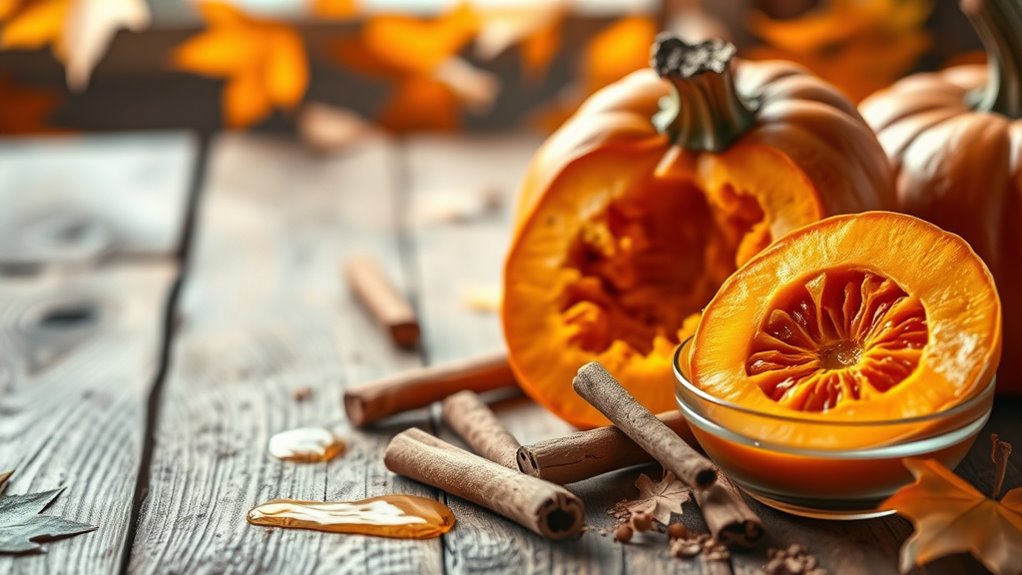 pumpkin enzymes nourish skin