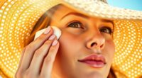 reapply sunscreen regularly