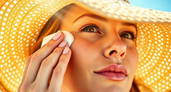 reapply sunscreen regularly