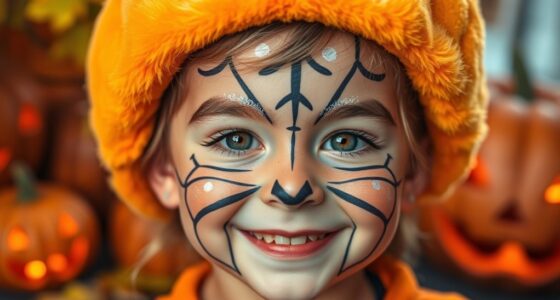 safe halloween costume makeup