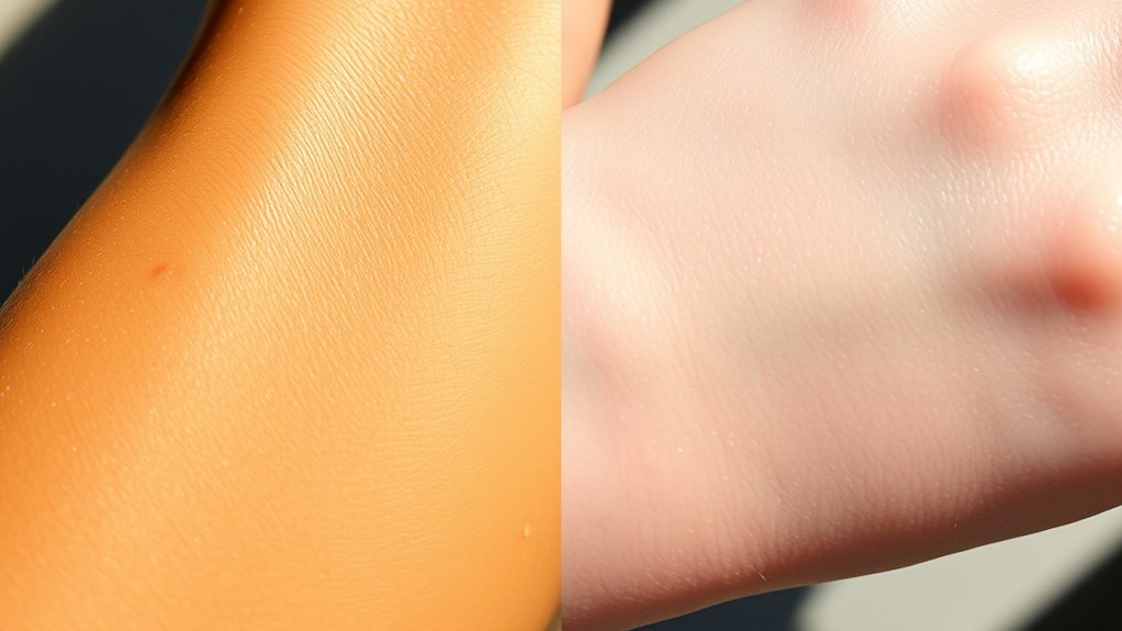 seasonal skin pigmentation differences