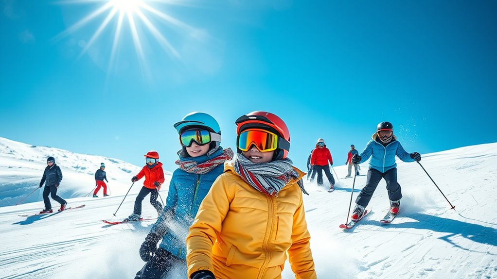 skiing sun protection tips