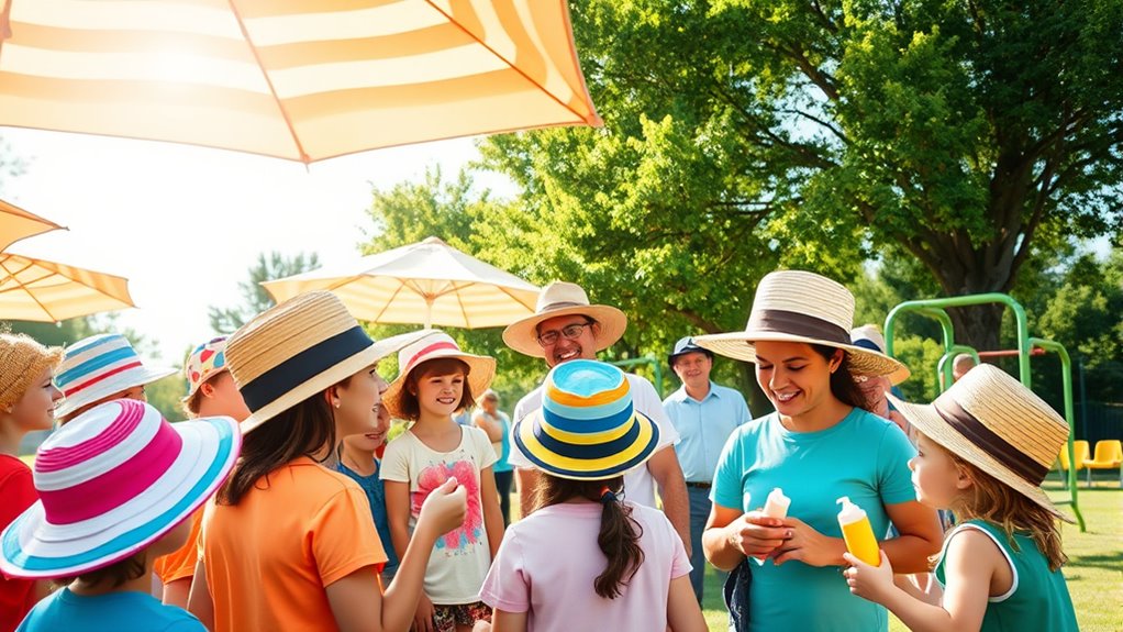 summer camp sun safety