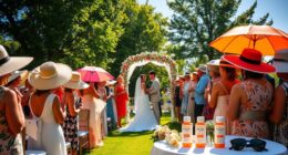 sun safety for outdoor events