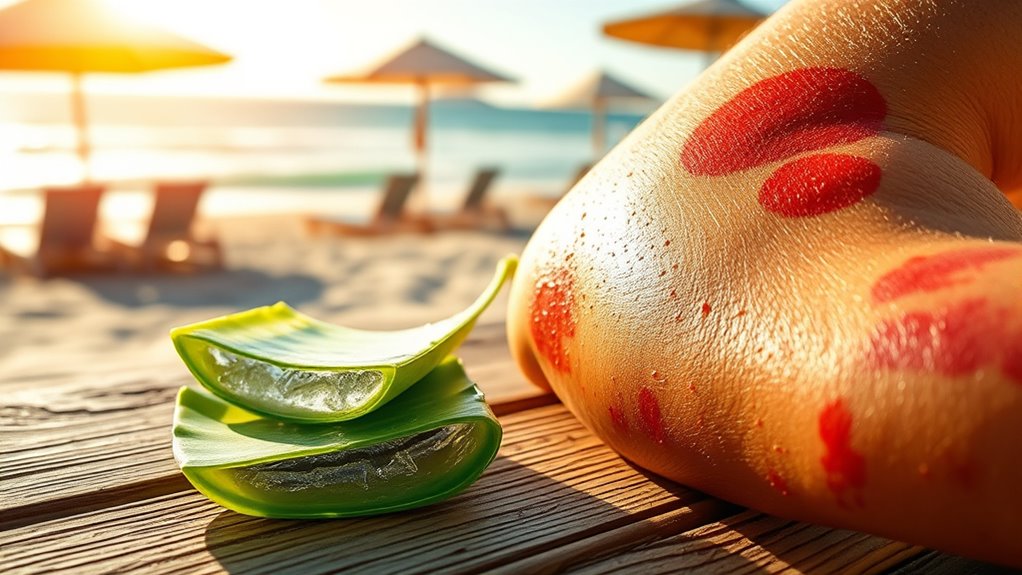 sunburn remedies and spf myths