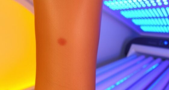 tanning bed tan fading