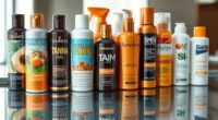 tanning products types and variations