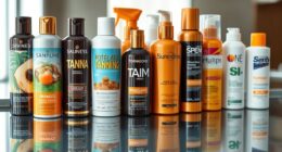 tanning products types and variations
