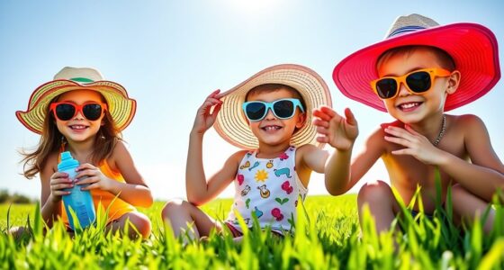 teach kids sun protection