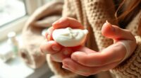 winter skincare preparation