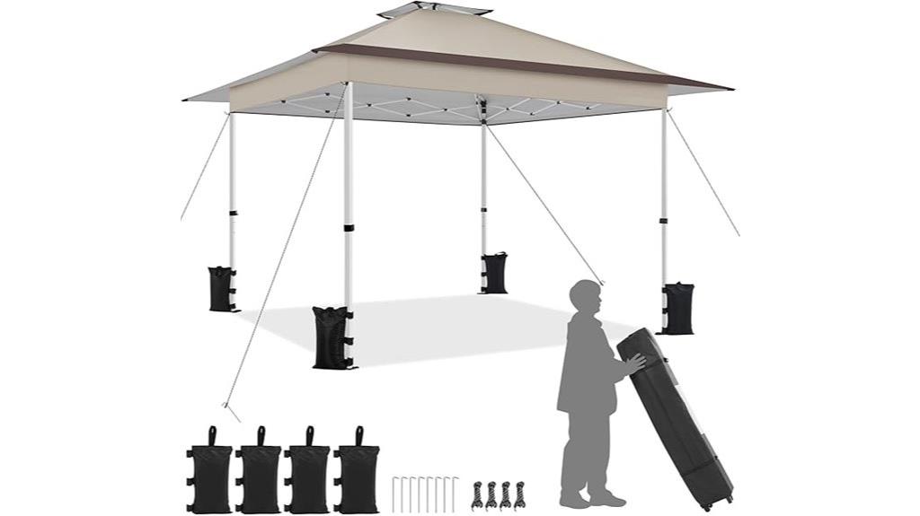 13x13 pop up canopy