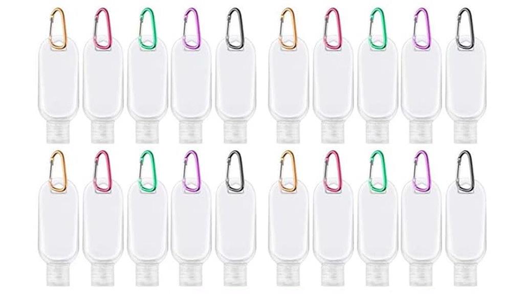 20 pack travel bottles