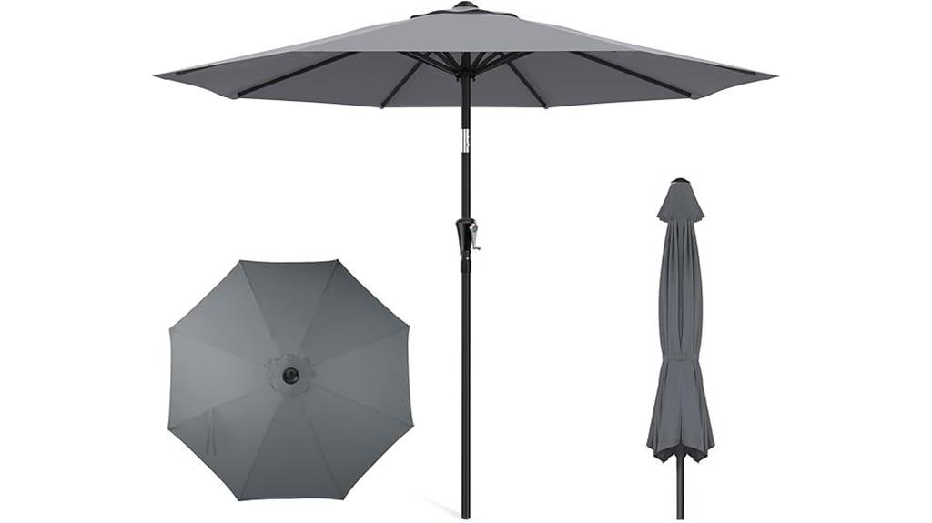 9ft uv protected patio umbrella
