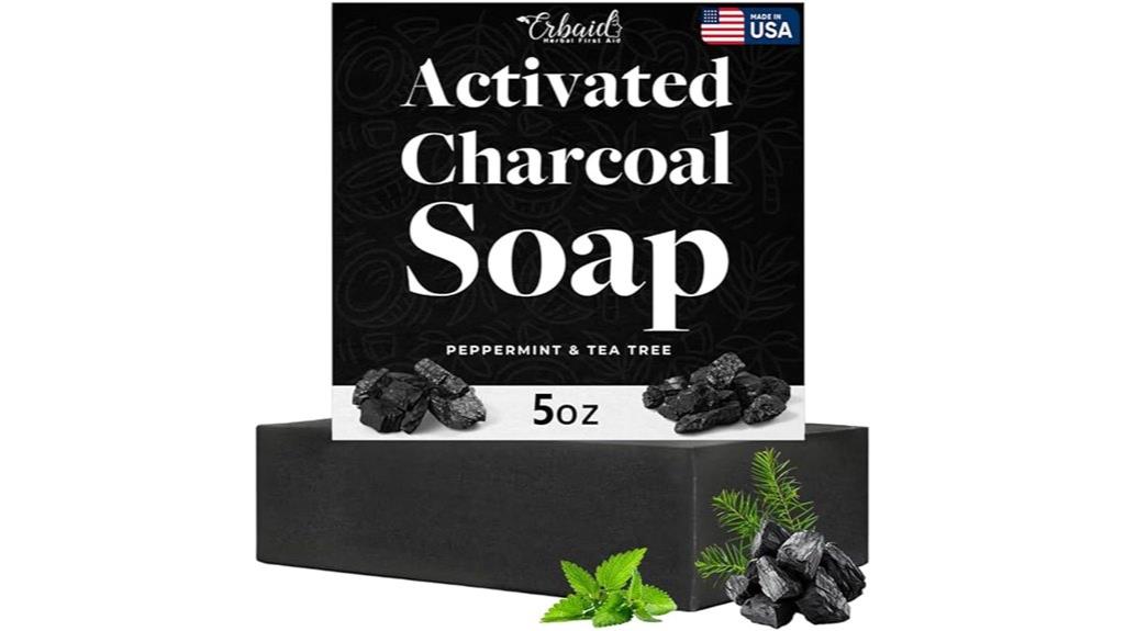 activated charcoal cleansing soap
