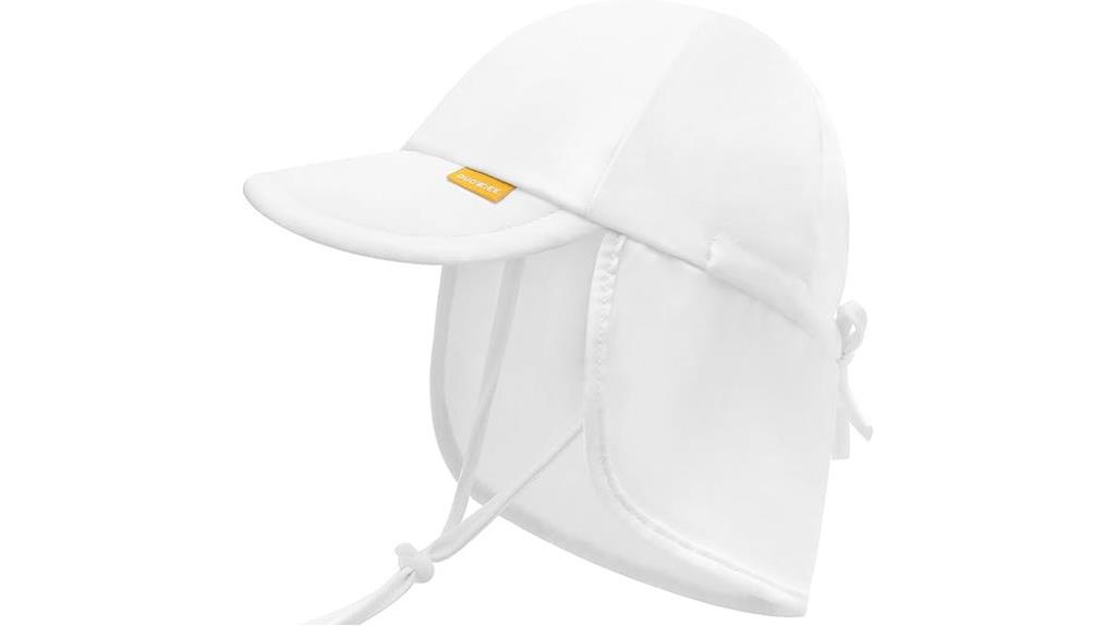 adjustable upf50 baby hat