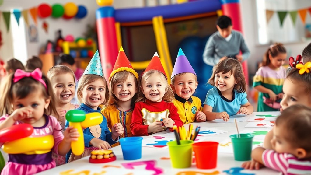 age appropriate party activity planning