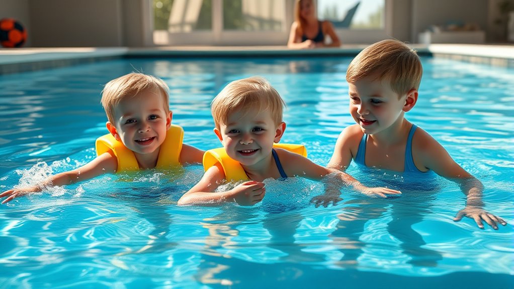age appropriate safe pool activities
